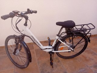 Bicicleta Eléctrica Paseo Megamo Blanca