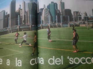 Revista especial mundial de fútbol