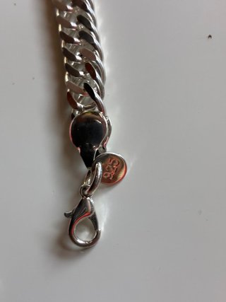 Cadena cubana plata ley 925 maciza 56g