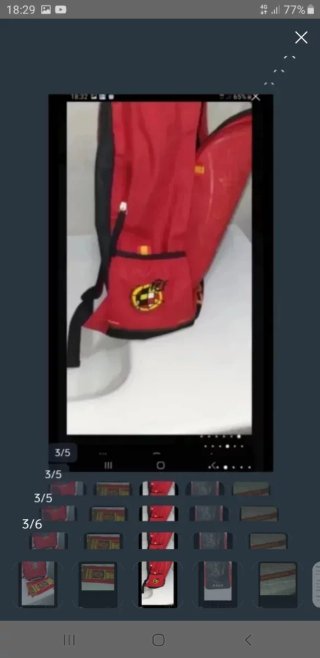 Mochila y bufanda Selección Española