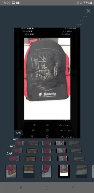 Mochila y bufanda Selección Española