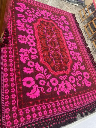 Alfombra Vintage Lana Pura. No envios