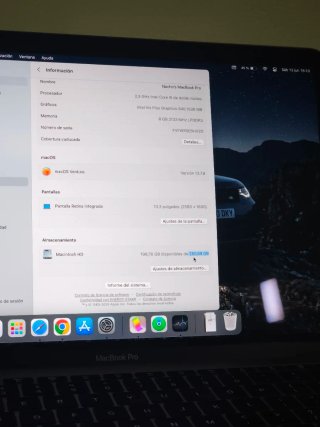 Macbook PRO 2017 256gb como nuevo+cable