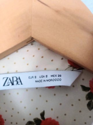 Blusa Zara estilo Vintage