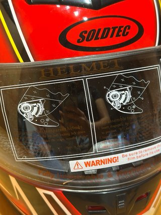 Casco Moto Integral SOLDTEC