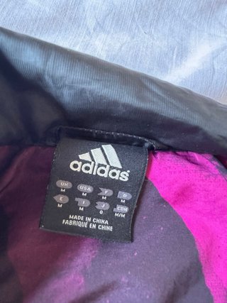 Chaqueta Adidas Retro Cold Reactive Negra Rosa