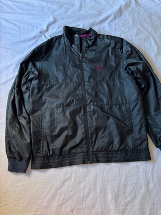 Chaqueta Adidas Retro Cold Reactive Negra Rosa