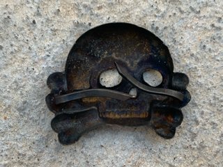 WW2 Insignia Calavera Totenkopf Gorra Waffen SS