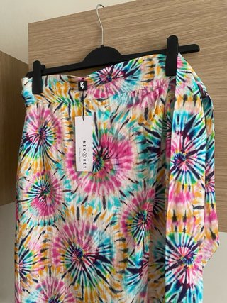 Falda pareo Mekkdes estampada