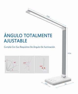 Lámpara Escritorio LED 5 Modos Brillo
