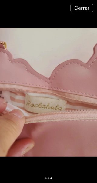 Bolso Rockahula Poodle Niña Rosa