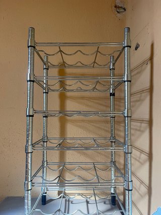 Botellero Ikea Metálico Plateado