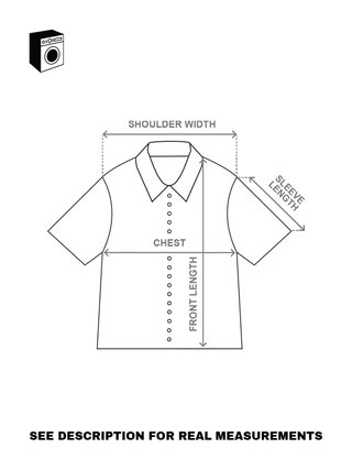 COS Oversized Utility Shirt Dark Grey Boxy Short S