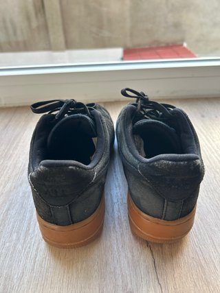 Nike Air Force 1 Suede Gum Negro