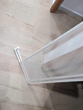Barrera de Cama Infantil Blanca