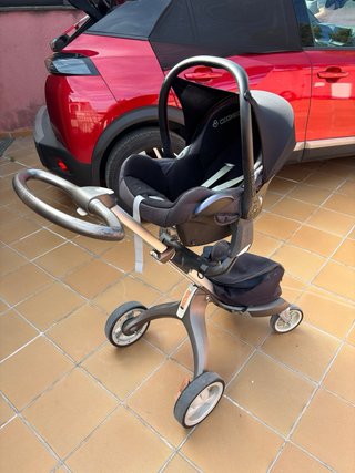Carrito Stokke + Maxi-Cosi