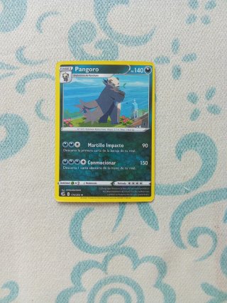 Cartas Pokémon Corviknight, Pangoro, Inteleon