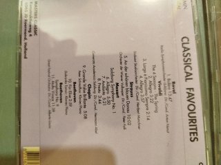 Lote 9 CDs Música Clásica Varios Artistas