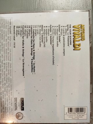 Lote 9 CDs Música Clásica Varios Artistas