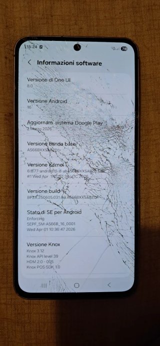 Samsung A56 5G nero