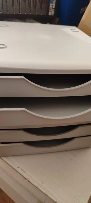 Cajonera Escritorio 5 Niveles Blanca