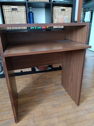 Escritorio mesa extensible madera