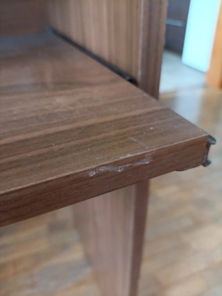 Escritorio mesa extensible madera