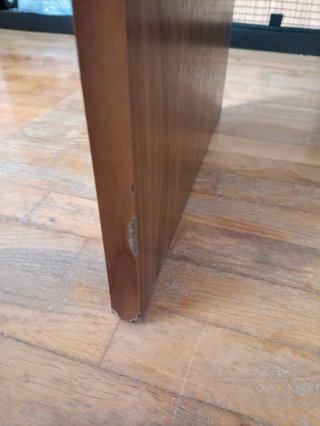 Escritorio mesa extensible madera
