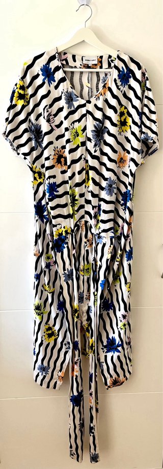 Vestido Bimba y Lola Floral Talla XL