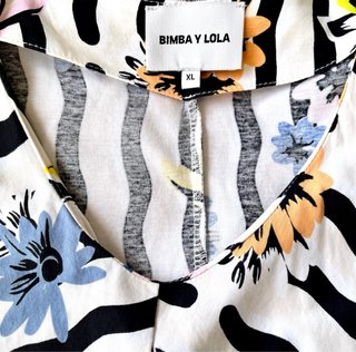 Vestido Bimba y Lola Floral Talla XL