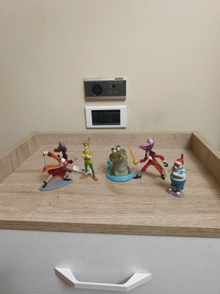 Figuras de Peter Pan y Cía.
