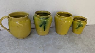 Lote de 3 piezas de cerámica tradicional Manchega.