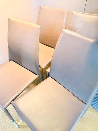4 Sillas de comedor modernas