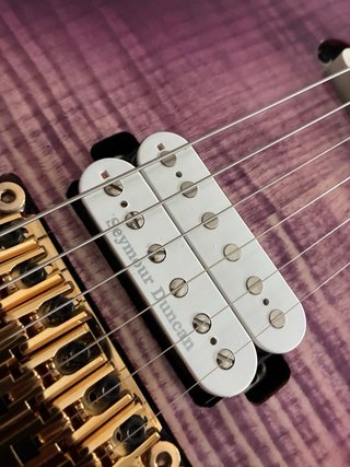 Harley Benton Fusion Max Morada Guitarra Eléctrica