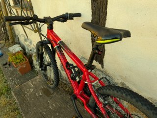 Bicicleta Rockrider ST900 20 Roja
