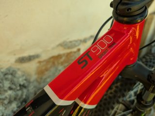 Bicicleta Rockrider ST900 20 Roja