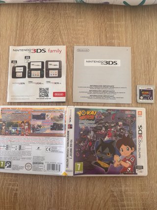 Yo-Kai Watch 1 + 2 Mentespectros + 3 3DS