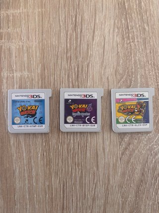 Yo-Kai Watch 1 + 2 Mentespectros + 3 3DS