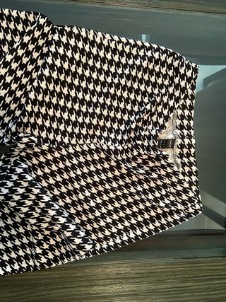 Pantalones Shein Estampado Houndstooth