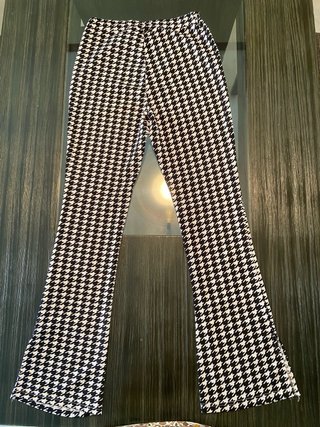 Pantalones Shein Estampado Houndstooth