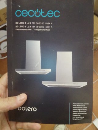 Campana extractora Cecotec para piezas o reparar