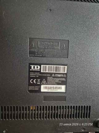 TD Systems K40DLM7F TV