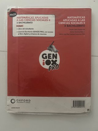Matemáticas aplicadas a las Ciencias Sociales I...