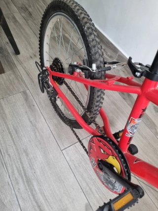 Bicicleta Btwin RacingBoy 320 Roja