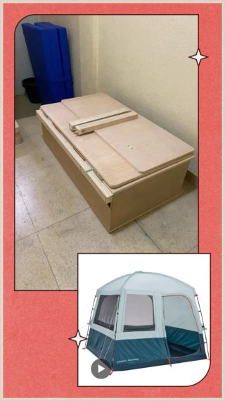 Kit Camper Furgo (mueble, colchón y tienda)