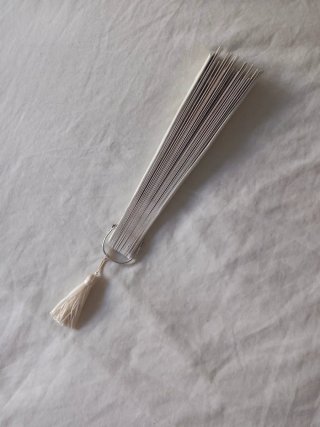 Abanico color marfil. Ideal para novias