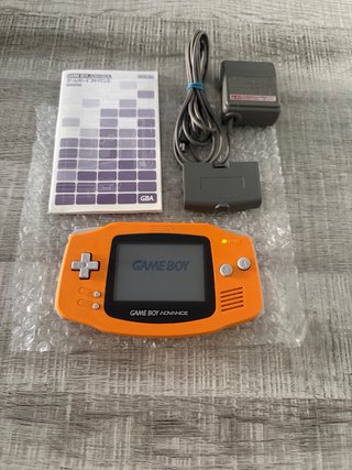 Game Boy Advance Naranja + Accesorios
