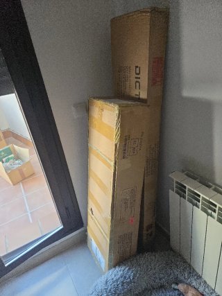 Cama DICTAC 140x200 con cajones y LED