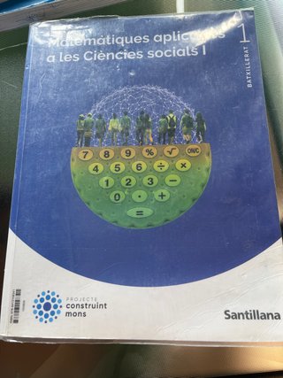 Matemàtiques aplicades a les Ciències Socials I...
