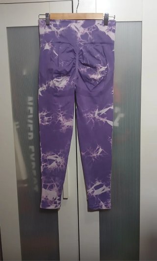 Leggings Deportivos Pushup Efecto Mármol